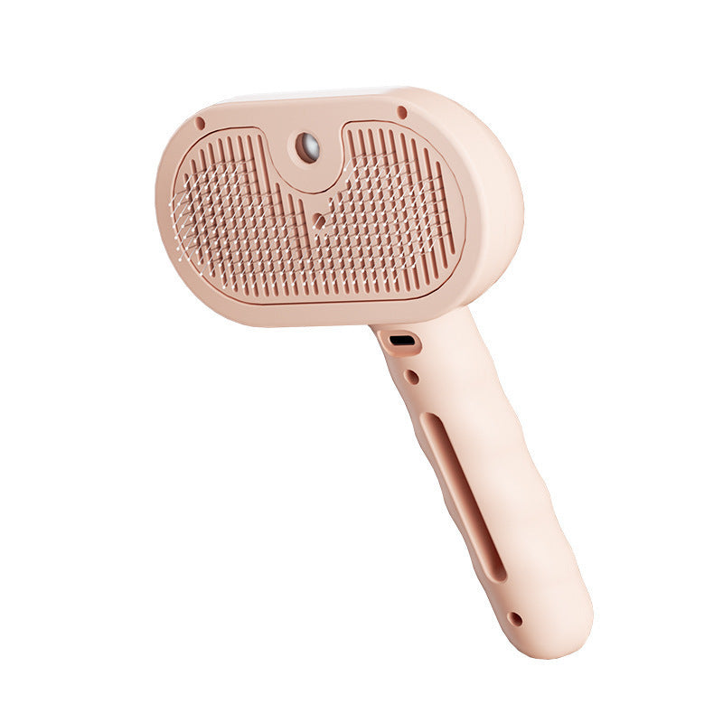 2025 New Chevaroo Horse Steam Brush, Chevaroo 3-in-1 Self-Cleaning Steam Pet Brush For Shedding, Pet Steam Brush, Silicone Bristle Head 360 Rotating Pet Steam Brush